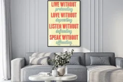 Plakat: Vintage ilustracja typografia wektor grunge efektów. może być