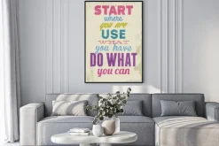 Plakat: Vintage ilustracja typografia wektor grunge efektów. może być