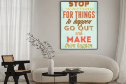 Plakat: Vintage ilustracja typografia wektor grunge efektów. może być