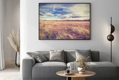 Plakat: Vintage retro stylizowane krajobrazu, usa