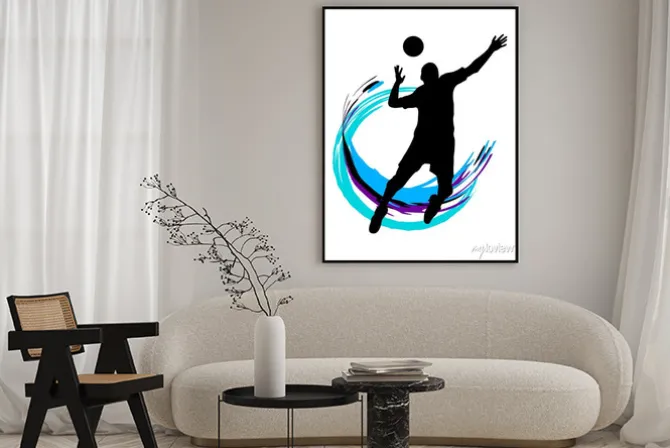 Plakat: Volleyball - 89