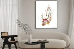 Plakat: Watercolor hand painted composition - arrangement, bouquet. soft