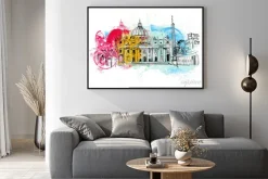 Plakat: Watykan szkic