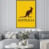 Plakat: Wektor australia kangur
