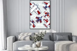 Plakat: Wektor kolekcja samolot