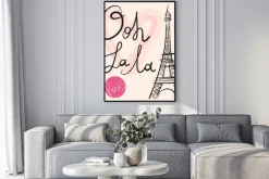 Plakat: Wektor ręcznie rysowane ilustracji z wieży eiffla