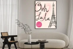 Plakat: Wektor ręcznie rysowane ilustracji z wieży eiffla