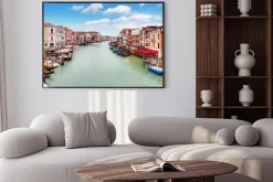 Plakat: Wenecja - most rialto i canal grande