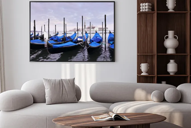 Plakat: Wenecja pocztówki