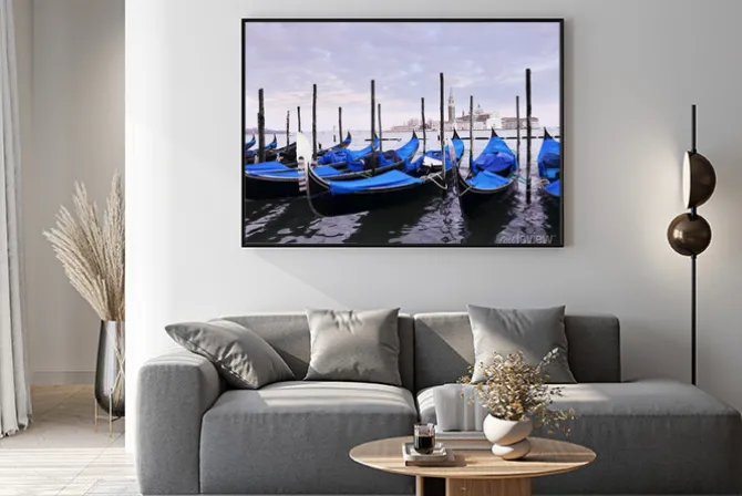 Plakat: Wenecja pocztówki