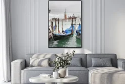 Plakat: Wenecja w pochmurny dzień