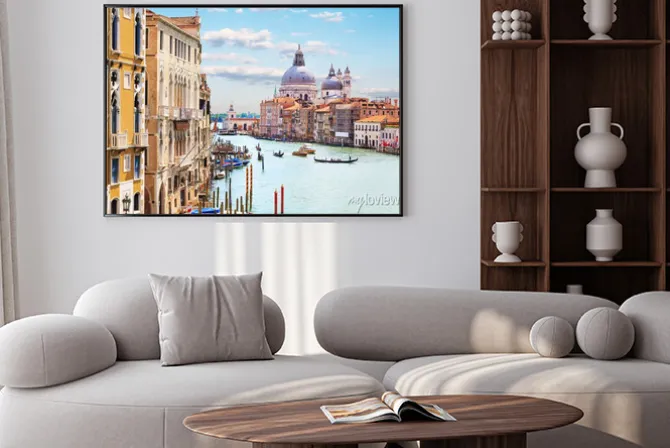 Plakat: Wenecja w pogodny dzień