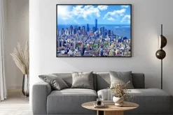 Plakat: Widok na manhattan