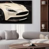 Plakat: Widok z przodu aston martin