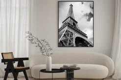 Plakat: Wieża eiffla, paryż francja
