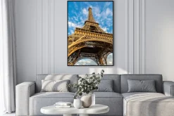 Plakat: Wieża eiffla w paryżu