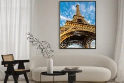 Plakat: Wieża eiffla w paryżu
