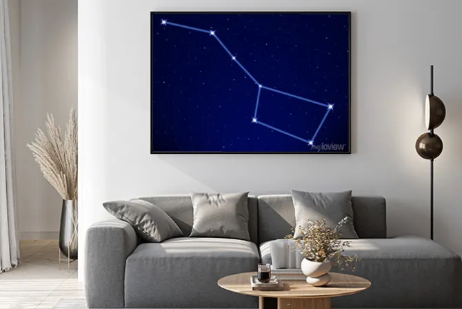 Plakat: Wielka niedźwiedzica