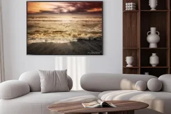 Plakat: Wzburzone morze