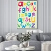 Plakat: Wzór czcionki z alfabet angielski