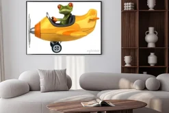 Plakat: Zabawa żaba