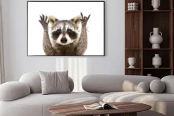 Plakat: Zabawny portret szopa