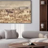 Plakat: Zabudowa rzymu z lotu ptaka