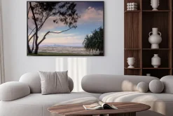 Plakat: Zachód słońca w coolangatta