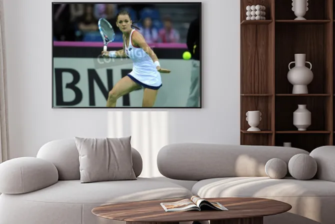 Plakat: Zdjęcie agnieszki radwańskiej