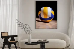 Plakat: Zdjęcie piłki do siatkówki