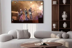 Plakat: Zespół scorpions podczas koncertu