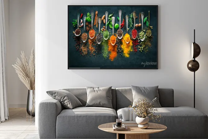 Plakat: Zioła i przyprawy do gotowania