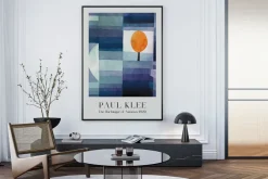Plakat: Zwiastun jesieni reprodukcja paul klee
