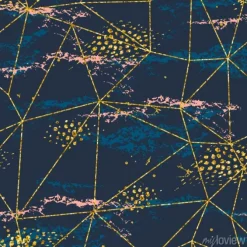 Tapeta: Abstract cosmic seamless pattern. trendy hand drawn texture,
