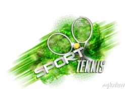 Tapeta: Abstrakcyjne tło sportu tenisowego