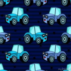 Tapeta: Ładny wzór samochodu dla dzieci dla dziewcząt i chłopców. kolorowy