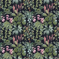 Tapeta: Beautiful seamless tropical floral pattern with hand drawn watercolor