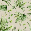 Tapeta: Beautiful watercolor greenery grass leaves seamless pattern