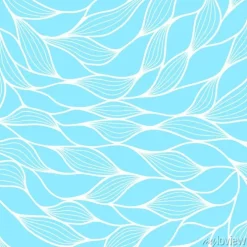 Tapeta: Bez szwu deseń z abstrakcyjna fale. faliste niebieskie tło lazur.