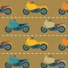 Tapeta: Bez szwu deseń z motocykli