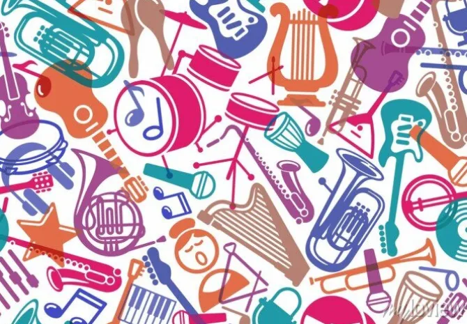 Tapeta: Bezszwowe tło muzyczne