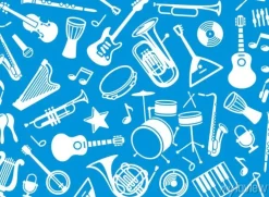 Tapeta: Bezszwowe tło muzyczne