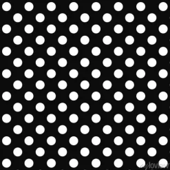 Tapeta: Bezszwowe tło retro z białymi kropkami na czarnym tle.