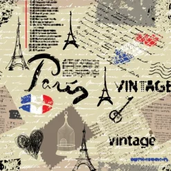 Tapeta: Bezszwowe tło wzór. naśladowanie kolażu vintage notatnik z napisem