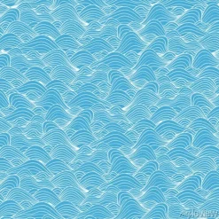 Tapeta: Bezszwowe tło z fal morskich