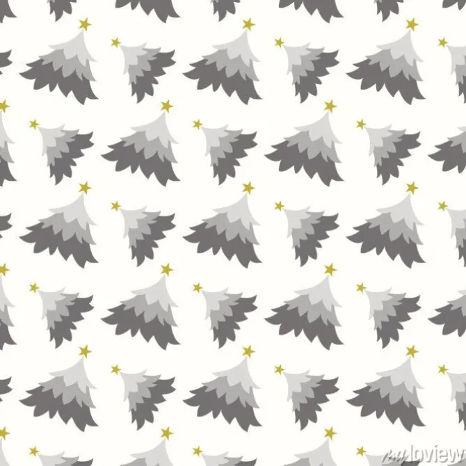 Tapeta: Bezszwowe wektor wzór choinki. skandynawski styl