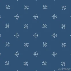 Tapeta: Bezszwowe wzór samolotu