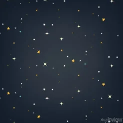 Tapeta: Białe i żółte gwiazdy na niebie
