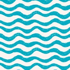 Tapeta: Blue waves seamless hand drawn pattern