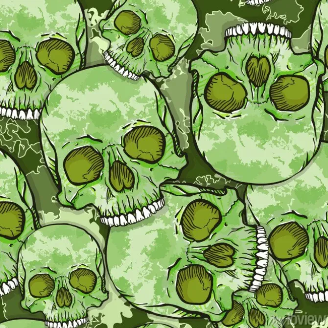 Tapeta: Camouflage skull.